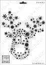 Schablone-Stencil A4 124-1271 Eiskristall Rudi